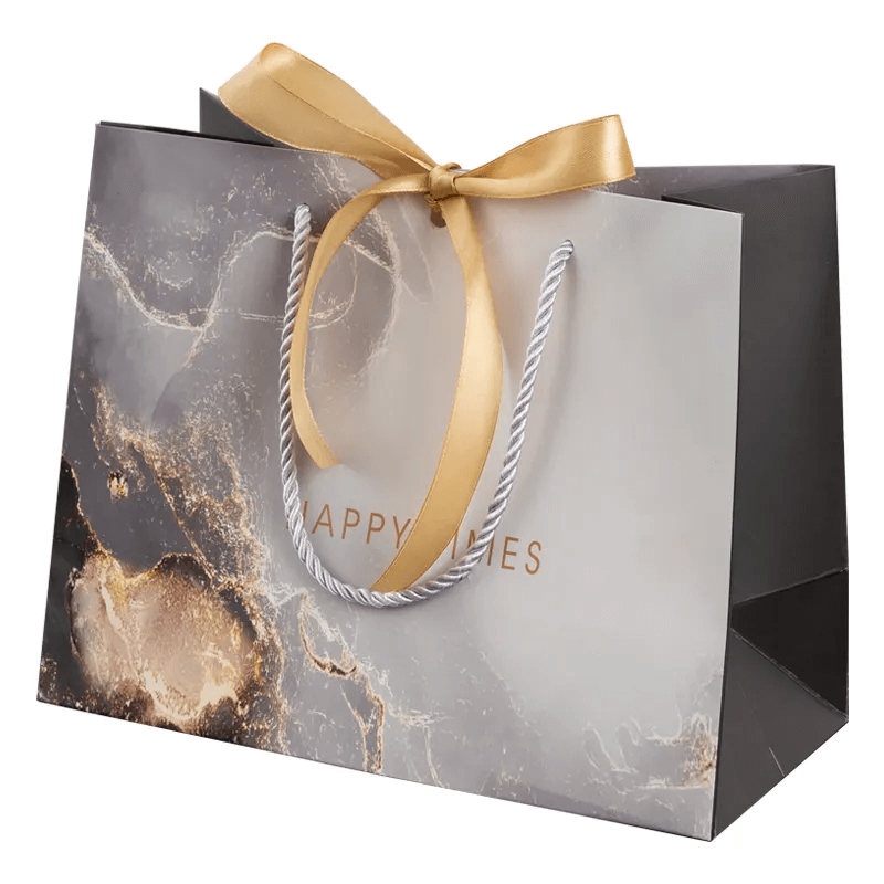 Custom uniquecolour printing commercial luxury shopping gift paper bag